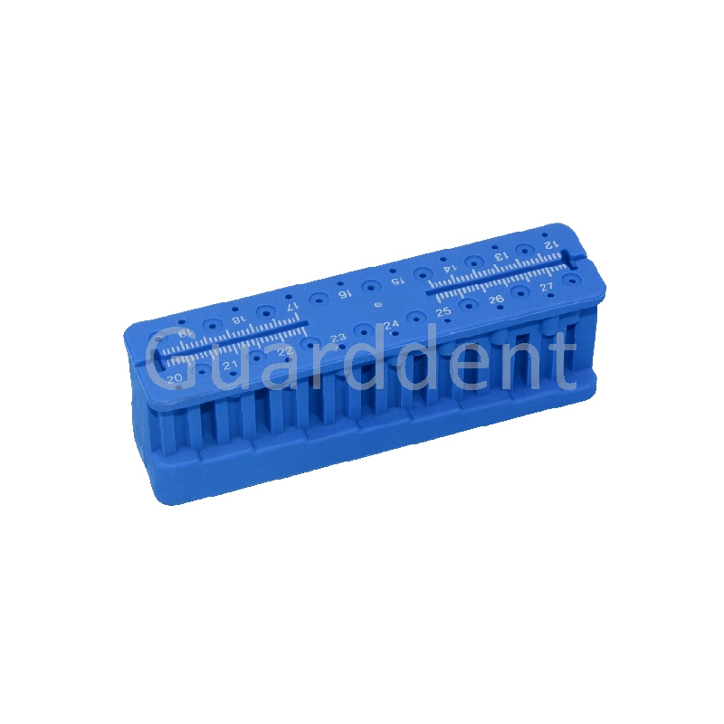 Dental Autoclavable Endodontic Files Block Measuring Instrument Ruler